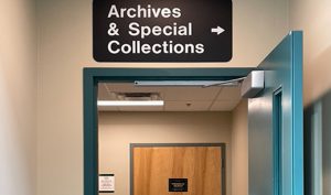 A photo of the UNBC Northern BC Archives & Special Collections, one of the places where Moni Brar was able to conduct important research.